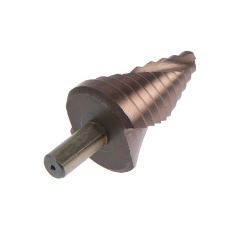 Drill step tundra pro, hss-CO, spiral profile, trihedral shank, 9-36 mm-1