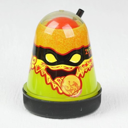 Lizun Slime Ninja, 2 in 1 “Mix colors”, yellow and red, 130 g-1