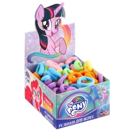 Hair elastic band, 100 pieces, My Little Pony-2