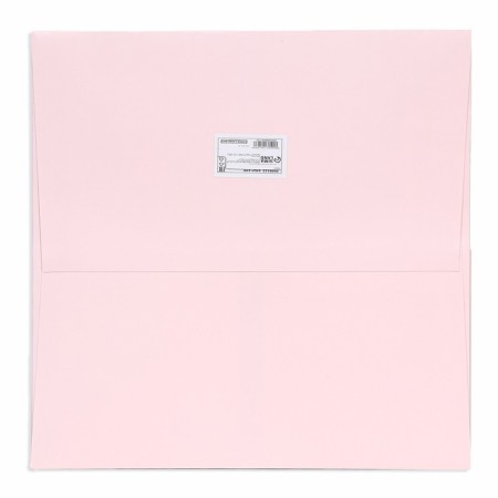Gift package, craft, with a window, "pink", 30 x 30 x 30 cm-3