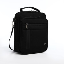 Male bag, black color