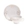Cup 205 ml with a saucer 155 mm low bernadotte, Golden Ornament Decor