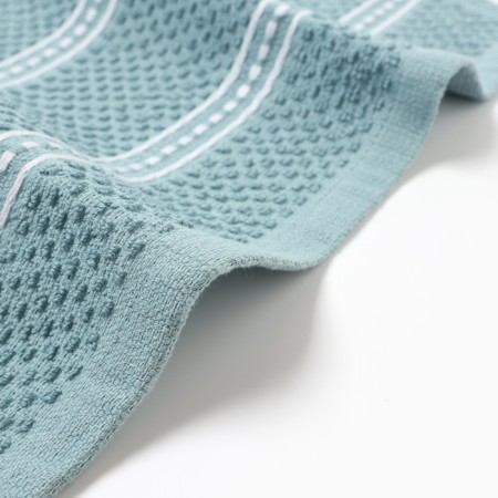 Ethel towel, col. Blue, 38x63 cm, 100% HL, Makra-2