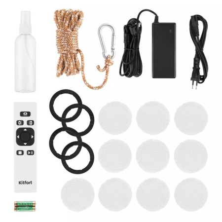 Robot Window Robi Kitfort KT-5182, 80 W, 5.5 min/m2, from the battery, white-5