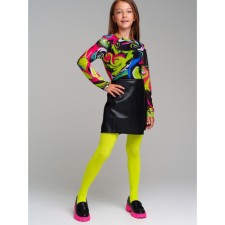 Tights for girls, height 134-140 cm