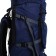 Tourist backpack, TAIF, 80 liters, cord department, 2 outer pockets, blue color