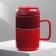 Ceramic mug "Be the best", 250 ml, red color
