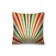Decorative pillowcase “Bright stripes”, on a zipper, size 45x45 cm