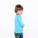 Pajamas for the boy Dino, the color is blue/dark blue, height 110-116 cm
