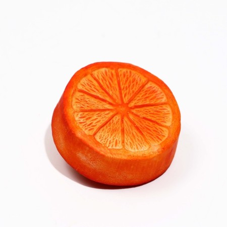 Mineral stone "Pigger" for rodents, orange, 23 g-2