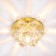 Economic light lamp, F3832 YL CL, MAX 35W G4, color mirror yellow