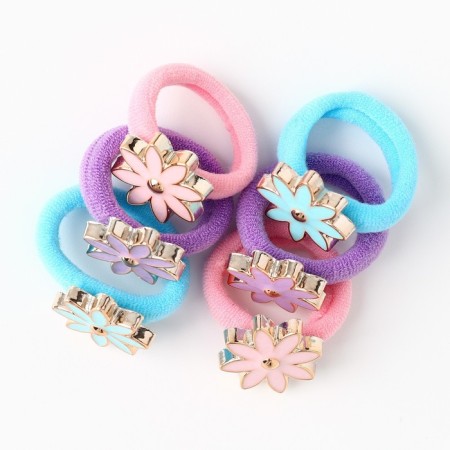 Hair elastic bands “most tender” 6 pcs, 3.5 x 3.5 x 1 cm-6