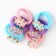 Hair elastic bands “most tender” 6 pcs, 3.5 x 3.5 x 1 cm