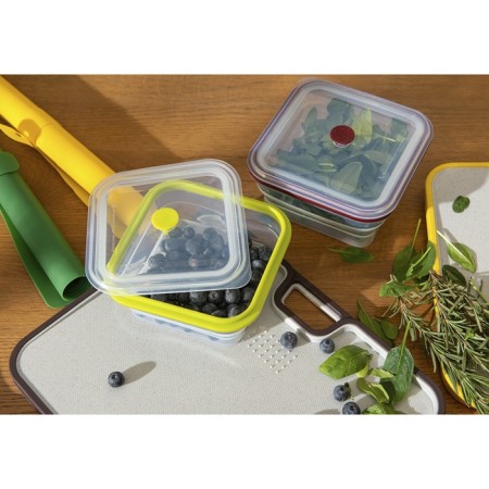 Container for carrying and storage Silicone Smart Solutions, Folding, 1.2 L, Dark Blood Color-2