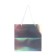 A packet for a cake with a square bottom and window, holographic, 25 x 25 x 25 cm