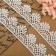 Lace Hypure, 40 mm × 9 ± 0.5 m, white color