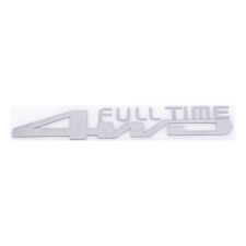 Шильдик металлопластик SW 4WD Full Time серый, наклейка, 150*20 мм , SNO.46 GREY