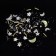 Sequins for the decor "moonlight", multi -colored