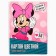 Cardboard color, A4, 8 sheets, 8 colors, non -unilateral, in a folder, 220 g/m², Minnie Mouse