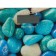 Floor Libra Luazon LVE-005 "Stones", electronic, up to 180 kg, 2xaa (not in the kit)