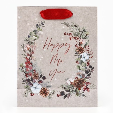 Craft vertical package “Waiting for a miracle”, S 12 x 15 x 5.5 cm, New Year-4