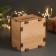 New Year's piggy bank "Christmas tree" 12x12x9 cm