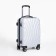 Small 20 suitcase, "Cartes factory", lightning department, code castle, 4 wheels, color gray color
