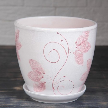 Flower pot a lazulin lilac 2.5l with a stand-3