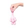 A set of vaginal balls Flovetta byfa tulips, silicone, pink, 5.3 cm
