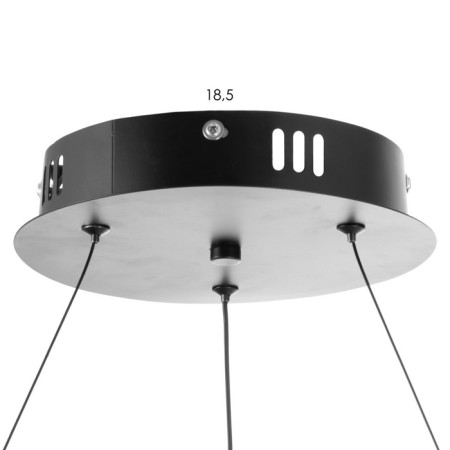 Lamp "Desu" LED 100W black-gold 51x51x8 cm Bayerlux-6