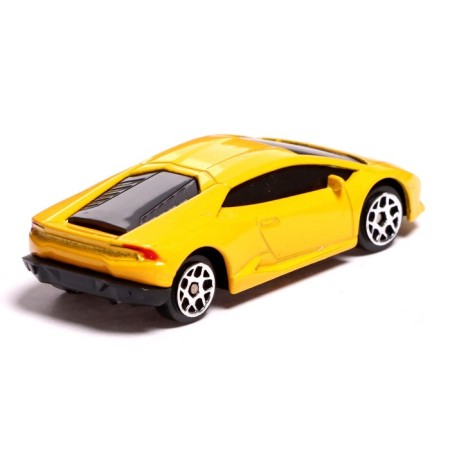 Metal machine Lamborghini Huracan LP610-4, 1:64, yellow color-2