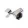 Holder for shower watering can "CS" SK600329, built-in, metal, chrome