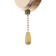 Bra 91333/1 E27 40W gold 21x19x21 cm