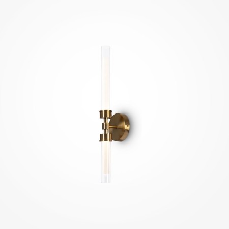 Bra Maytoni Mod116wl-L7BS3K, 2XLED, 7W, 10.8x12x56.6 cm, 600lm, brass color
