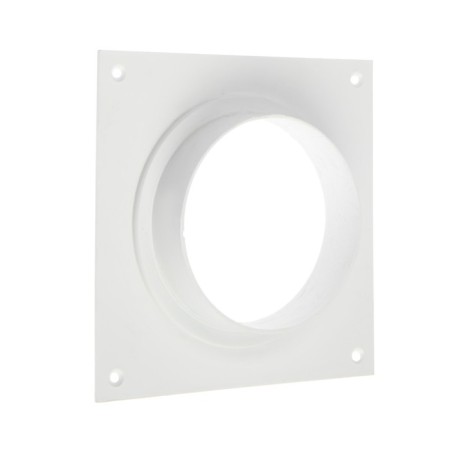 The end of the end zein, 150x150 mm, d = 100 mm, with a flange