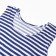 T -shirt men's vest, white/blue color, size 54