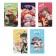 Notepad A7, 48 sheets in a cage on the gluing Cute Anime, covered cardboard, mix