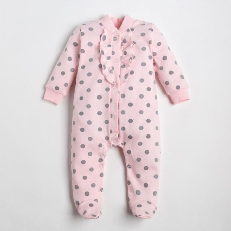 Combineson crumb I am "peas", pink, height 62-68 cm