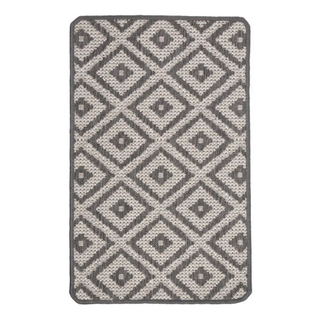 Eco carpet, rectangular, 50x80 cm, polypropylene 100%, jute