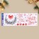Vinyl stickers on the windows "Happy New Year", reusable, 70 x 25 cm, new year