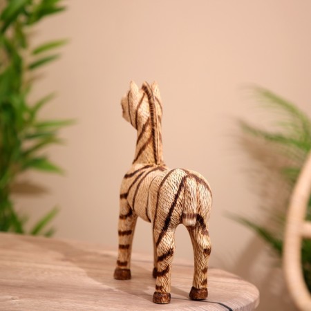 Souvenir "horse" wood 22x6x25 cm-3