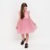 Children's dress with wings Kaftan p. 32 (110-116 cm), pink