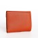 Women's wallet on the button, redhead color