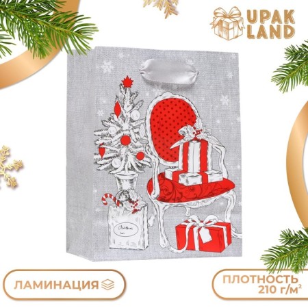 Laminated "New Year's Harmony" package 11.5 x 14.5 x 6 cm-2