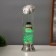 Lava lamp "Snowman" LED 3HAAA, USB silver 6.5x8x23.7cm