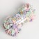 Yarn "Puffy Color" 100 % micropoliester 9m/100g (5938)