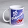 Mug "From February 23. Corner ", with application