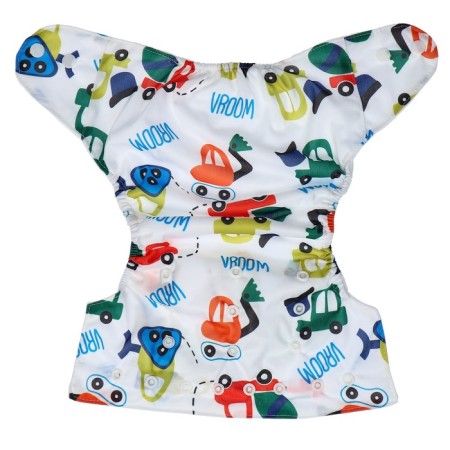 Reusable diaper "cars"-4