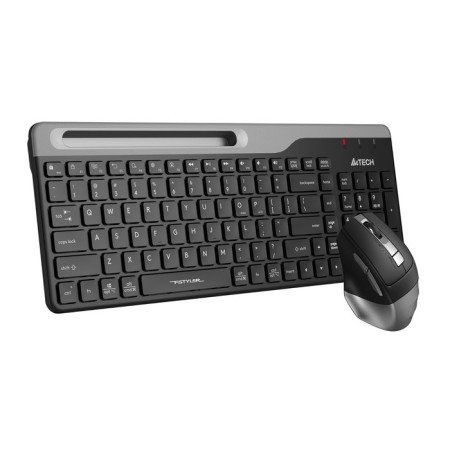 Keyboard + Mouse A4Tech FSTYLER FB2535C CLAV: Black/Gray Mouse: Black/Gray USB Wires 103388-8