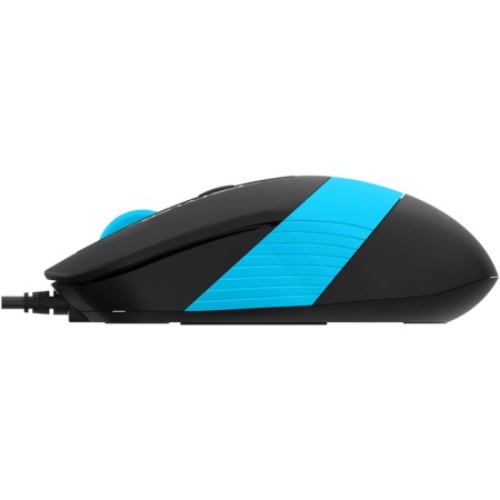 Mouse A4Tech FSTYLER FM10S Black/Blue Optical (1600DPI) Silent USB (3but)-3
